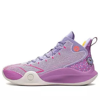Кроссовки cj1 mid cj mccollum Li-Ning, фиолетовый