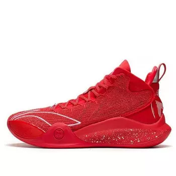 Кроссовки cj 1 mid Li-Ning, красный