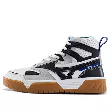 Кроссовки cl mid skateboarding shoes black white blue Mizuno, черный