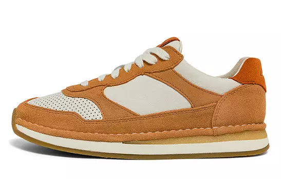 Кроссовки clarks Art Movement Series Lifestyle Shoes Women's Low-top Vintage Orange, оранжевый