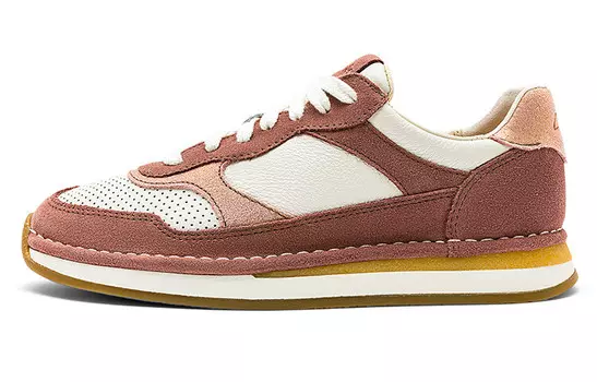 Кроссовки clarks Art Movement Series Lifestyle Shoes Women's Low-top Lilac, светло-фиолетовый