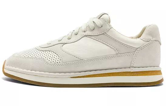 Кроссовки clarks Art Movement Series Lifestyle Shoes Women's Low-top White, белый