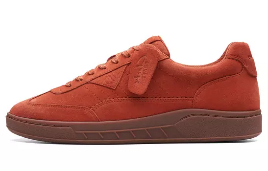 Кроссовки clarks Art Movement Series Skateboarding Shoes Men Low-top Red, красный