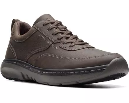 Кроссовки Clarks Clarkspro Lace, цвет Dark Brown Tumbled Leather