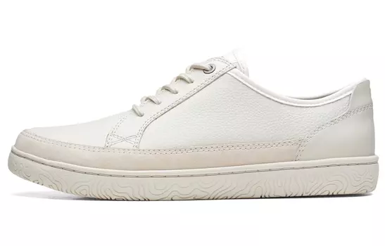 Кроссовки clarks Hodson Series Skateboarding Shoes Men Low-top White, белый