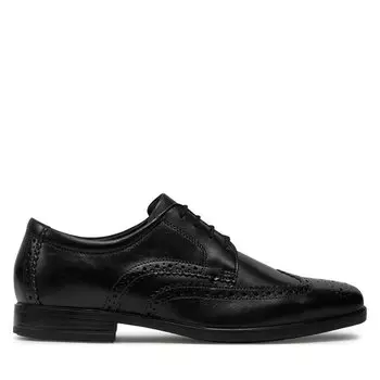 Кроссовки Clarks Howard Wing 261612537 Black Leather, черный
