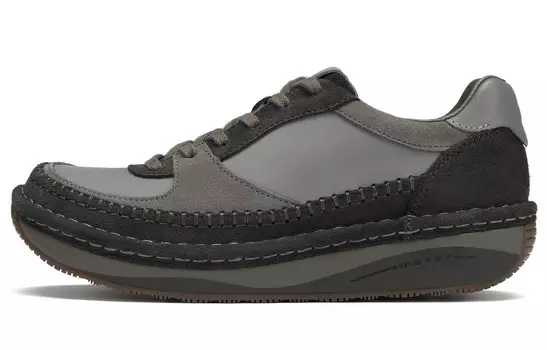Кроссовки clarks Lifestyle Shoes Men Low-top Dark Gray, темно-серый
