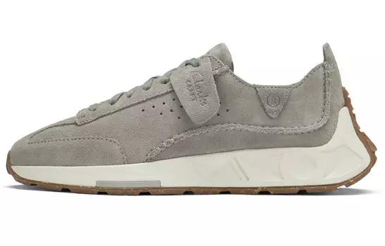 Кроссовки clarks Lifestyle Shoes Men Low-top Gray, серый