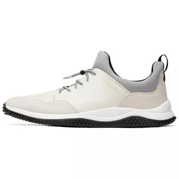Кроссовки clarks Lifestyle Shoes Men Low-top White, белый
