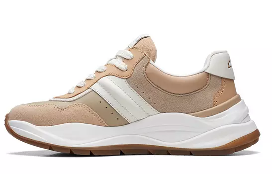 Кроссовки clarks Lifestyle Shoes Women's Low-top Meat Pink, розовый