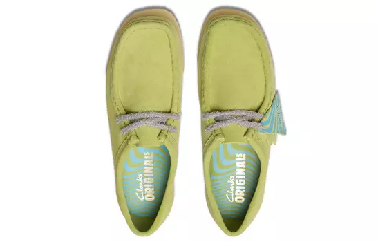 Кроссовки clarks Lifestyle Shoes Women's Low-top Green, зеленый