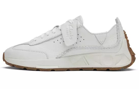 Кроссовки clarks Lifestyle Shoes Women's Low-top White, белый