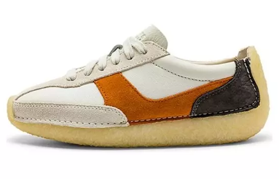 Кроссовки clarks Lifestyle Shoes Women's Low-top Beige, бежевый