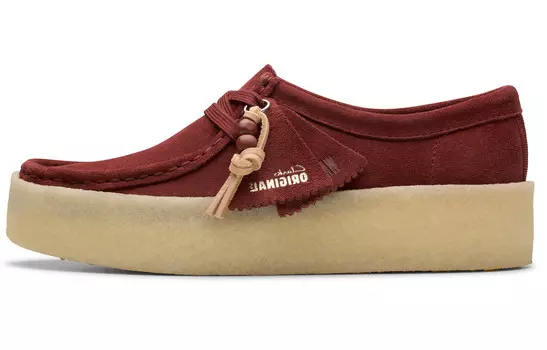 Кроссовки clarks Lifestyle Shoes Women's Low-top Red, красный