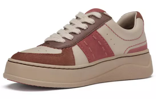 Кроссовки clarks Lightweight Series Skateboarding Shoes Women's Low-top Deep Red, цвет Crimson 261767904