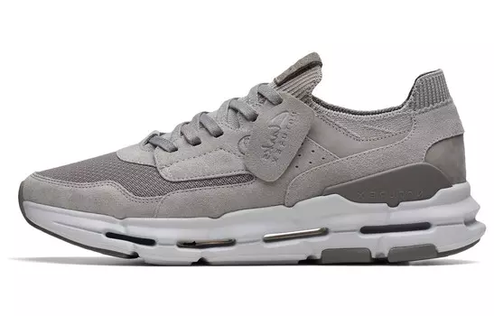 Кроссовки clarks NXE Lo Suede Sneakers, серый