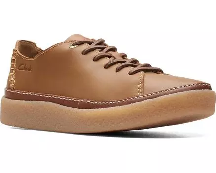Кроссовки Clarks Oakpark Low, цвет Tan Leather