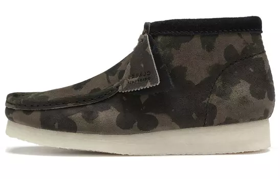 Кроссовки clarks Originals WALLABEE Lifestyle Shoes Men High-top, черный/коричневый