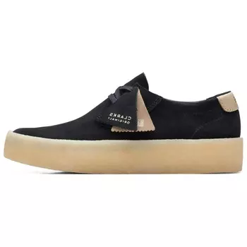 Кроссовки clarks Skateboarding Shoes Men Low-top Black, черный