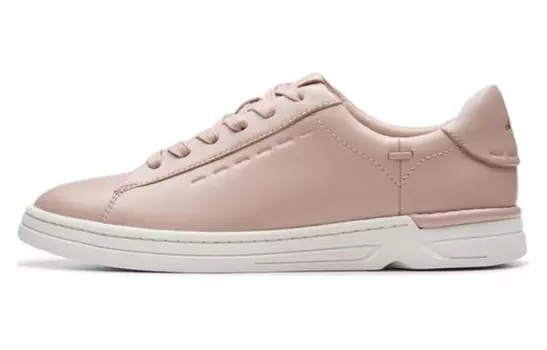 Кроссовки clarks Skateboarding Shoes Women's Low-top Pink, розовый