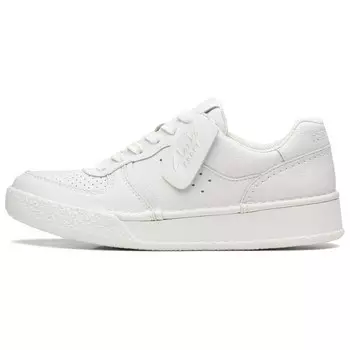 Кроссовки clarks Skateboarding Shoes Women's Low-top White, белый