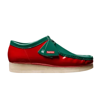 Кроссовки Clarks Supreme x Wallabee, зеленый