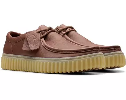 Кроссовки Clarks Torhill Lo, цвет British Tan Leather