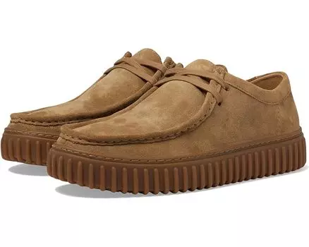 Кроссовки Clarks Torhill Lo, цвет Dark Sand Suede
