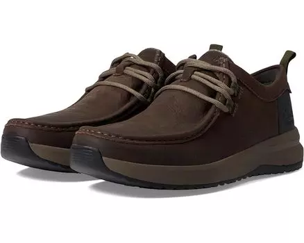 Кроссовки Clarks Wellman Moc, цвет Dark Brown Leather