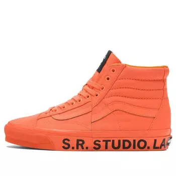 Кроссовки clash the wall x s.r. studio. la. ca. 'orange pop' Vans, оранжевый