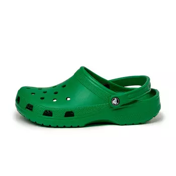 Кроссовки classic clog Crocs, зеленый