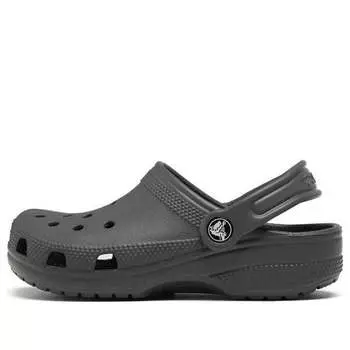 Кроссовки classic clog 'grey' Crocs, серый