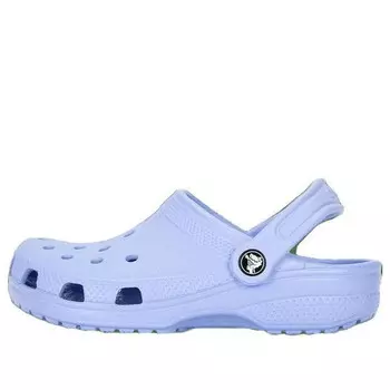 Кроссовки classic clog 'moon jelly' Crocs, синий