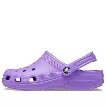 Кроссовки classic clogs 'purple' Crocs, фиолетовый