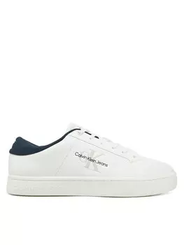 Кроссовки Classic Cupsole Low Ml Lth YM0YM00864 Calvin Klein Jeans, белый