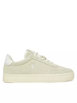 Кроссовки Classic Cupsole Mix In YW0YW01767 Calvin Klein Jeans, бежевый