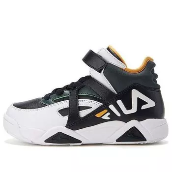 Кроссовки classic green/white Fila, зеленый