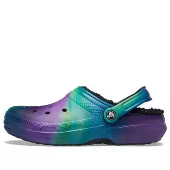 Кроссовки classic land out of this world clogs 'purple turquoise' Crocs, фиолетовый
