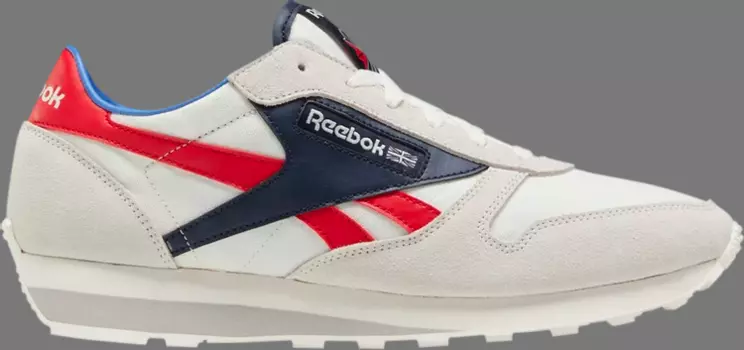 Кроссовки classic leather az 'collegiate navy red' Reebok, белый