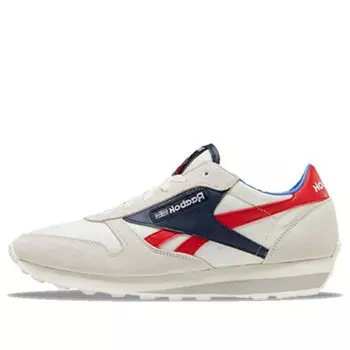 Кроссовки classic leather az 'collegiate navy red' Reebok, белый
