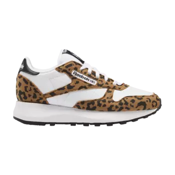 Кроссовки Classic Leather Big Kid Reebok, коричневый