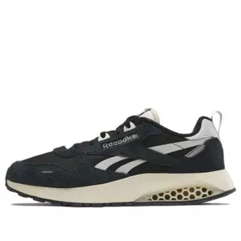 Кроссовки classic leather hexalite shoes 'core black' Reebok, черный