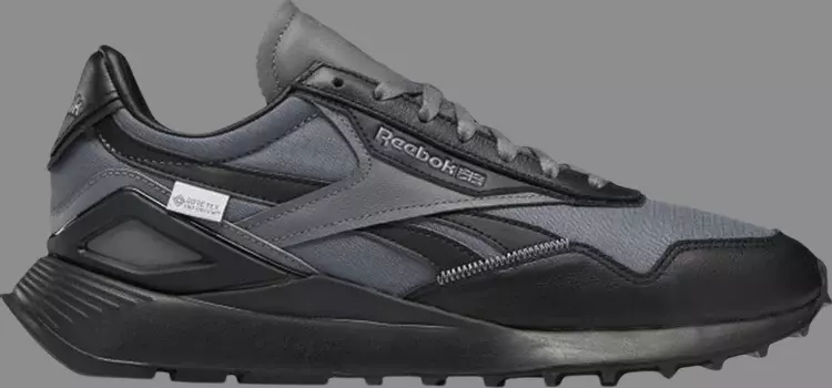 Кроссовки classic leather legacy az 'black grey' Reebok, черный