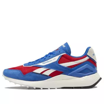 Кроссовки classic leather legacy az 'vector blue red' Reebok, синий