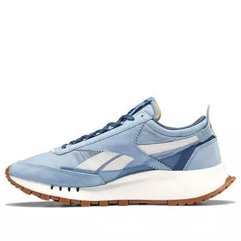 Кроссовки classic leather legacy 'brave blue' Reebok, синий