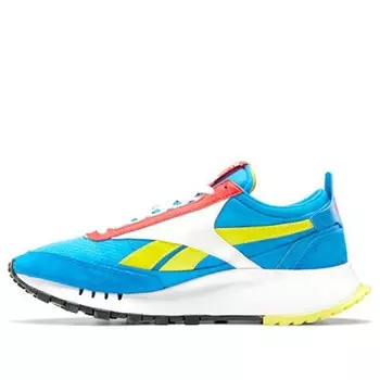 Кроссовки classic leather legacy 'dynamic blue red' Reebok, синий