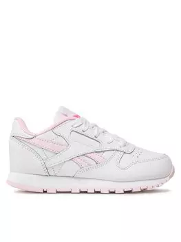 Кроссовки Classic Leather Shoes Reebok, белый