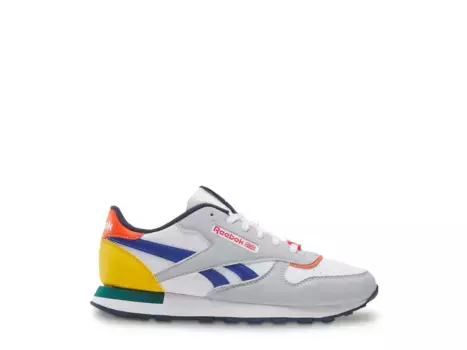 Кроссовки Classic Leather Sneaker Reebok, цвет moon_navy_red