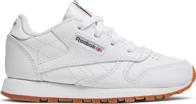 Кроссовки Reebok Classic Leather Toddler, белый