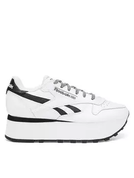 Кроссовки CLASSIC LEATHER TRIPLE LIFT 100209620 Reebok, белый